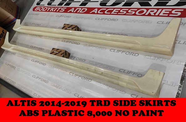 ABS PLASTIC TRD SIDE SKIRTS 